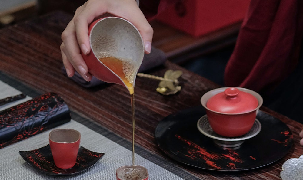 三峰九岩大红袍 九米岩茶