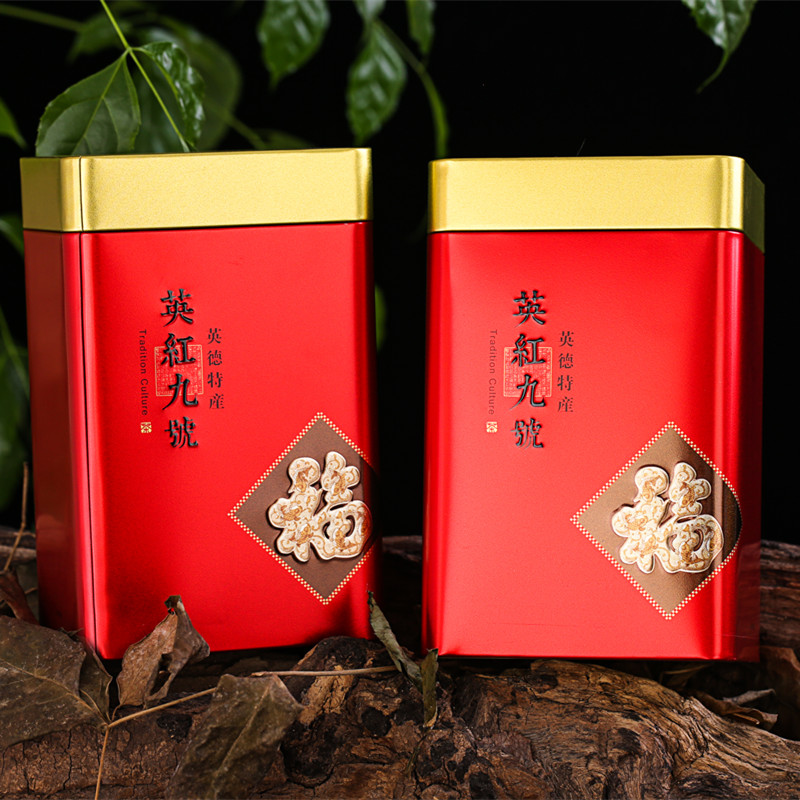 英德红茶英红九号浓香型春茶工夫红茶广东特产罐装散装500g